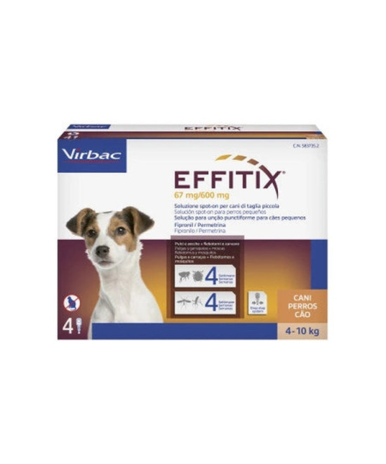 EFFITIX S 4-10KG 4 PIPETAS