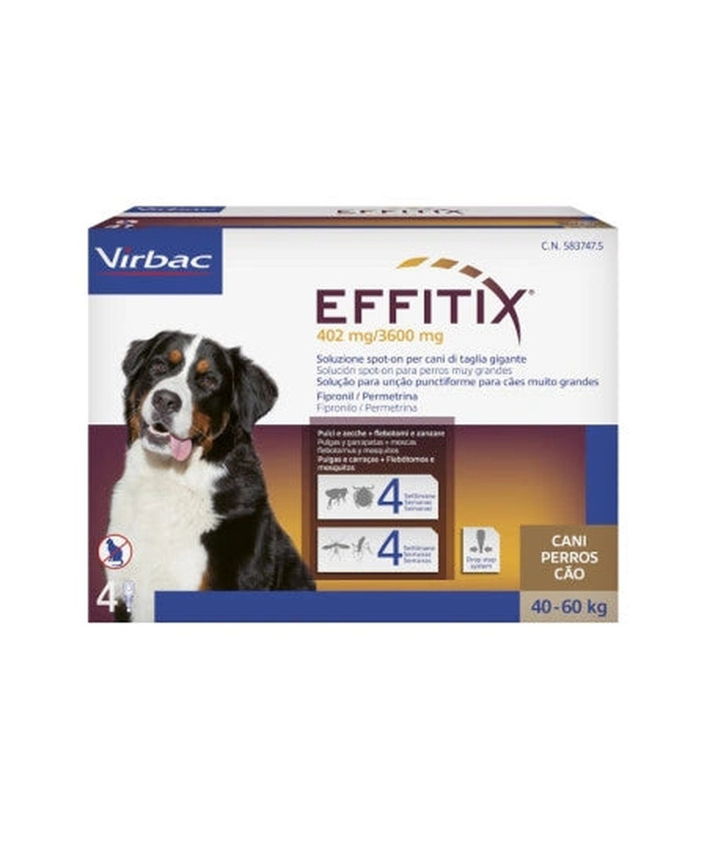 EFFITIX XL 40-60KG 4 PIPETAS