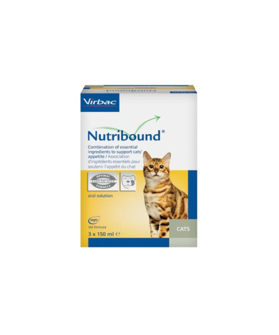 NUTRIBOUND GATOS 3 x 150 ML