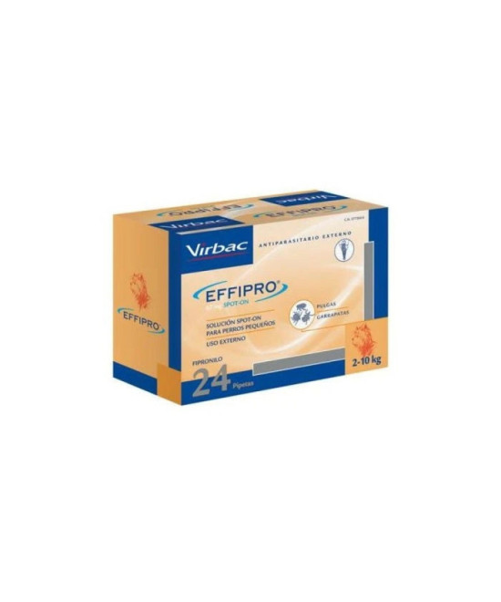EFFIPRO 67 MG SPOT ON PERRO 2-10KG 24 PIP