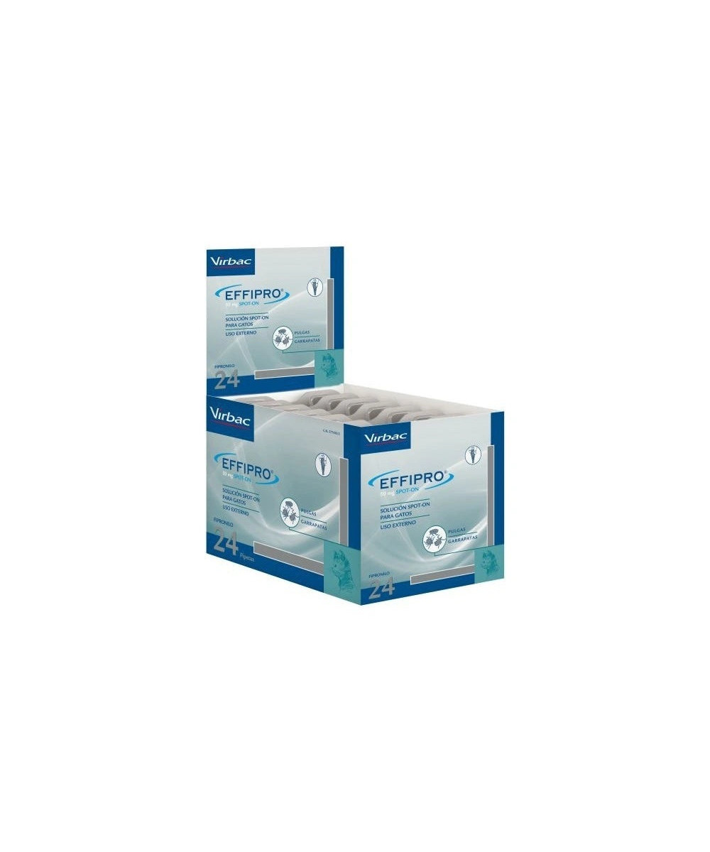 EFFIPRO 50 MG SPOT ON GATOS 24 PIP