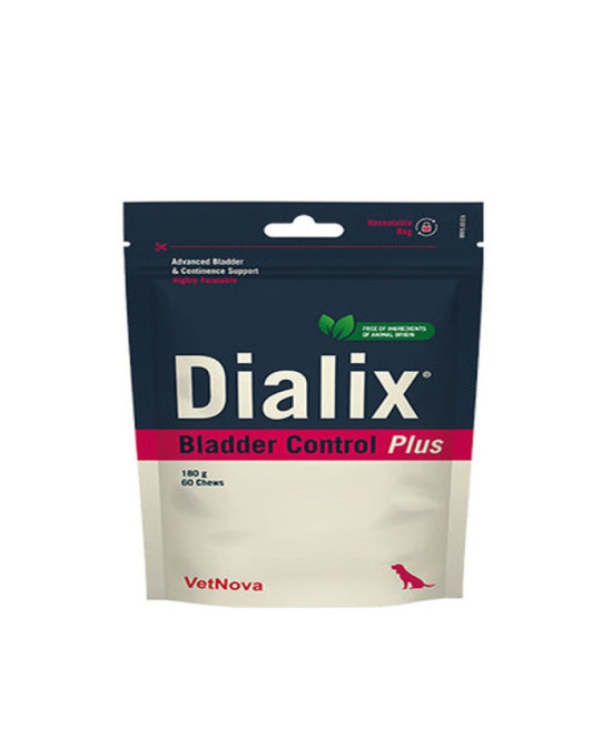 DIALIX BLADDER CONTROL PLUS 60 CHEWS