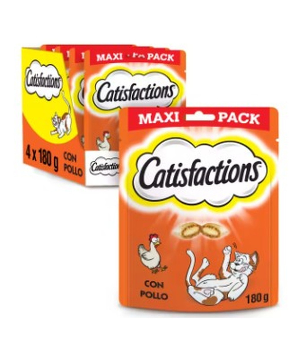 CATISFACTIONS MEGAPACK POLLO 4x180 GR