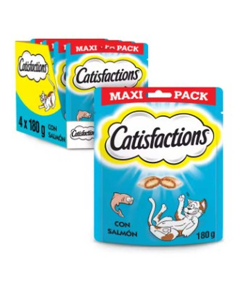 CATISFACTIONS MEGAPACK SALMON 4x180 GR