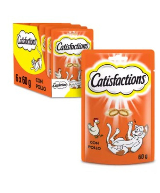 CATISFACTIONS POLLO 6x60 GR