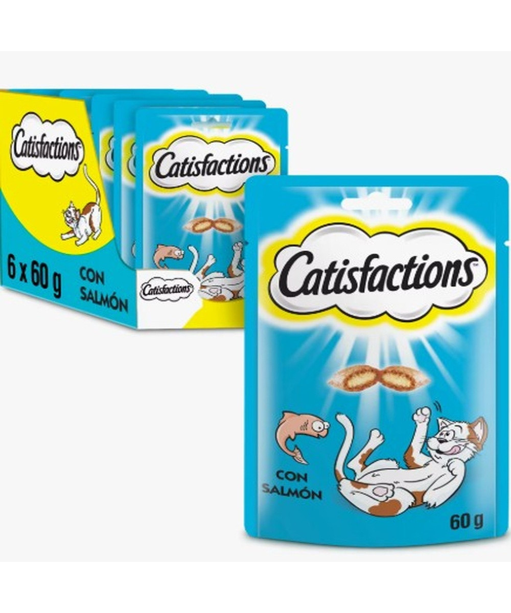 CATISFACTIONS SALMON 6x60 GR