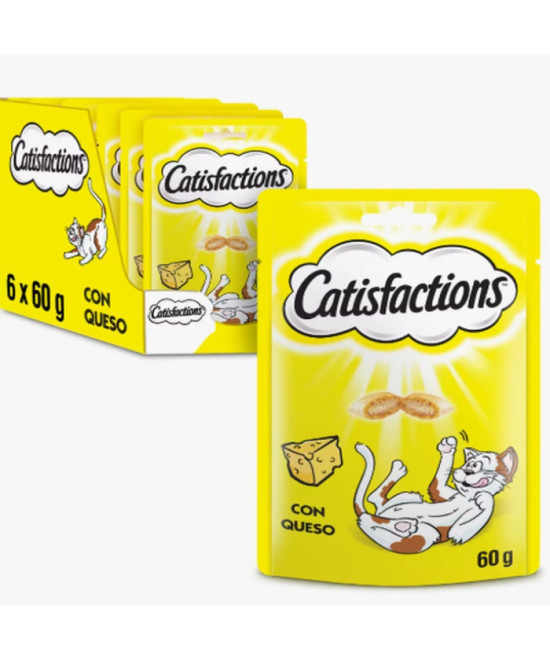 CATISFACTIONS QUESO 6x60 GR