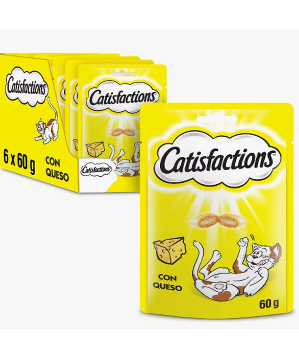 CATISFACTIONS QUESO 6x60 GR