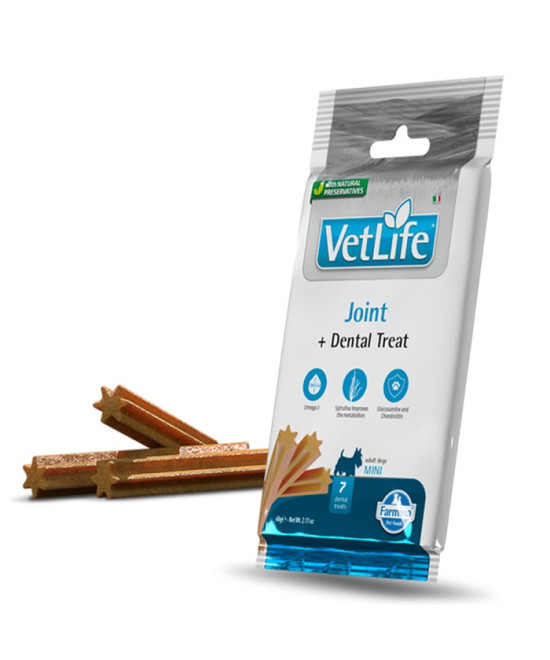 FARMINA TREAT VET LIFE PERRO JOINT ADULT MINI 60GR
