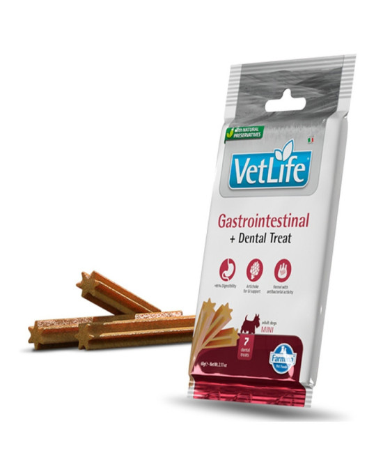 FARMINA TREAT VET LIFE PERRO GASTRO INTESTINAL MINI 60GR