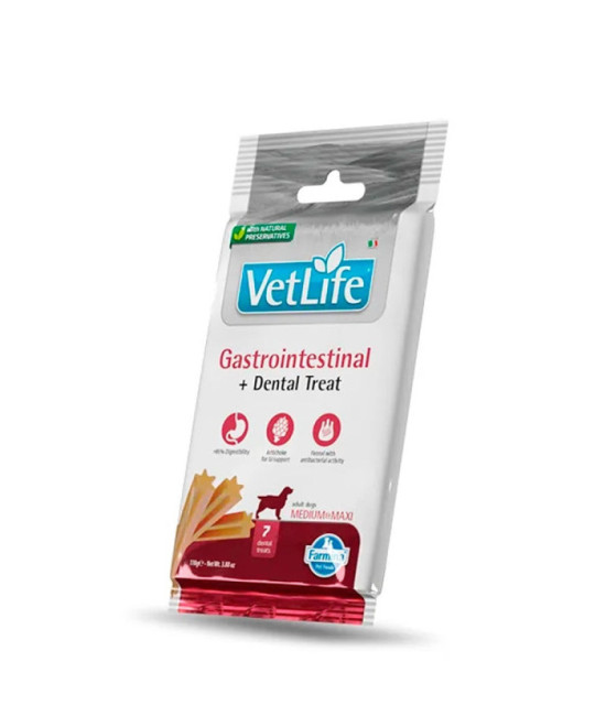 FARMINA TREAT VET LIFE PERRO GASTRO INTESTINAL MED/M 110GR