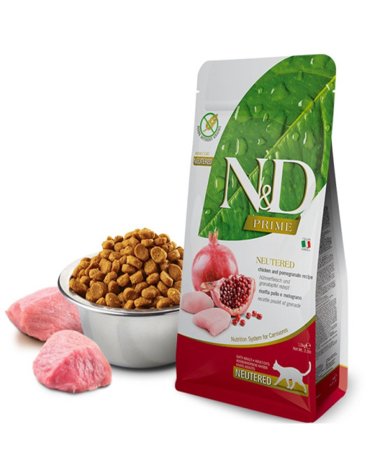 FARMINA ND GATO PRIME NEUTERED POLLO 300GR
