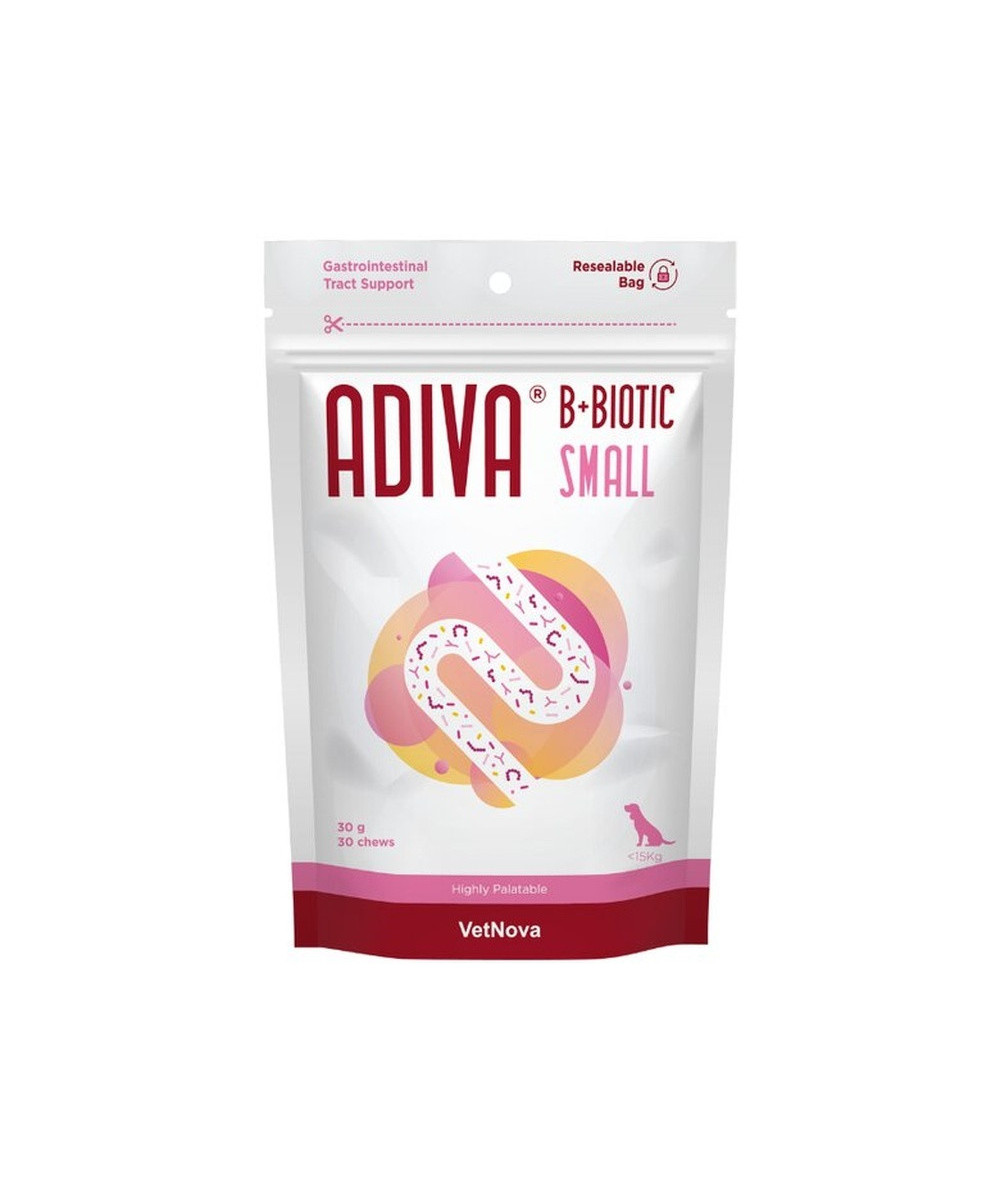 ADIVA B+BIOTIC SMALL 30 CHEWS