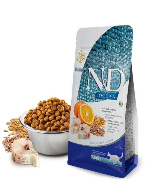 FARMINA ND GATO OCEAN LOW GRAIN BACALAO 1