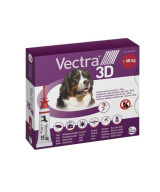 VECTRA 3D DOG 40 KG 3 PIPETAS