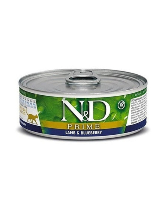 FARMINA ND GATO PRIME CORDERO 70GR