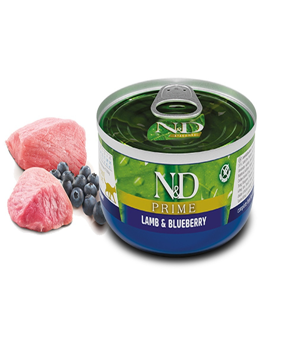 FARMINA ND GATO PRIME CORDERO ARANDANO 70GR