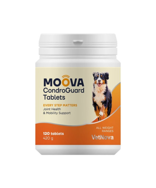 MOOVA CONDROGUARD PERROS 120 TABLETS