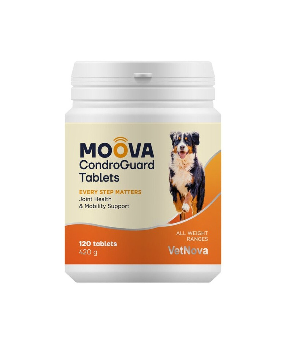 MOOVA CONDROGUARD PERROS 120 TABLETS