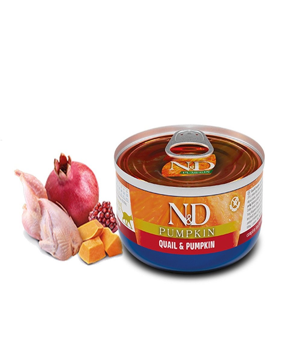 FARMINA ND GATO QUAIL PUMPKIN 70GR
