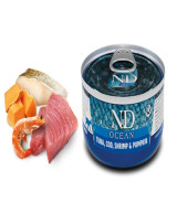 FARMINA ND GATO OCEAN ATUN BACALAO CALABAZA 70GR
