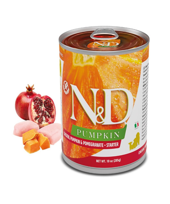 FARMINA ND PERRO PUMPKIN POLLO STARTER PUPPY 285GR