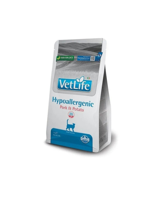 FARMINA VET LIFE NAT GATO HYPO CERDO PATATA ADULT 1