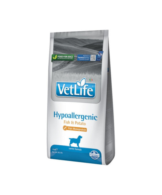 FARMINA VET LIFE PERRO HYPOALLERGENIC PESCADO 2KG