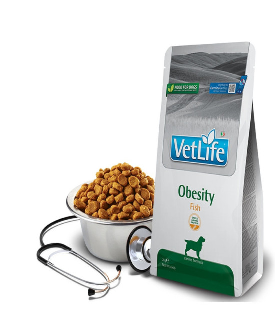 FARMINA VET LIFE NAT PERRO OBESITY PESCADO ADULT 2KG
