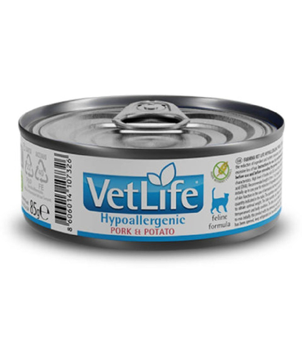 FARMINA VET LIFE GATO HYPOALLERGENIC CERDO 85GR