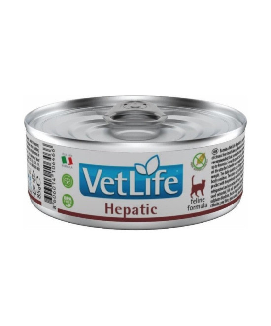 FARMINA VET LIFE NATURAL DIET GATO HEPATIC 85GR