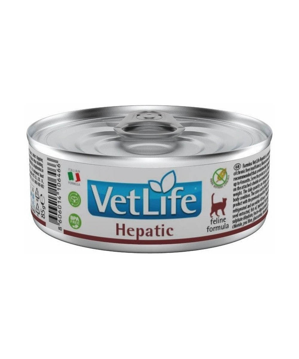 FARMINA VET LIFE NATURAL DIET GATO HEPATIC 85GR