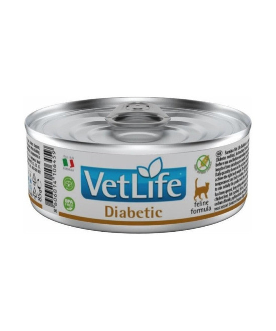 FARMINA VET LIFE NATURAL DIET GATO DIABETIC 85GR