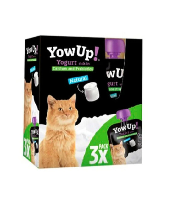 YOGURT NATURAL GATO 85 GR 3 UDS
