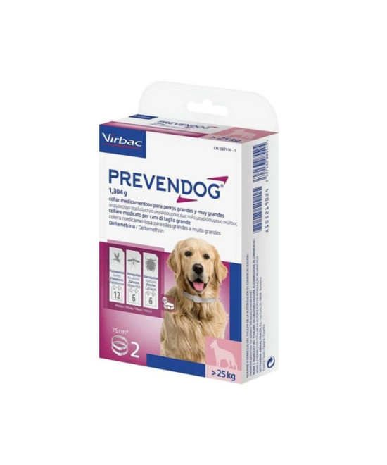 PREVENDOG 75 CM 2 COLLARES