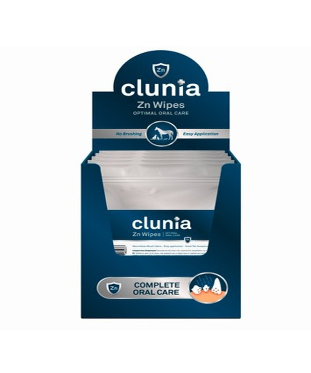 CLUNIA ZN WIPES DISPLAY BOX 10 TOALLITAS x 20 BOLSAS