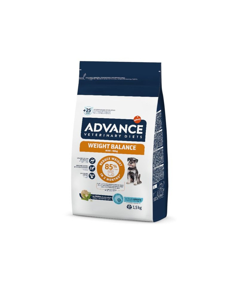 ADVANCE VETERINARY DIETS PERRO WEIGHT BA MINI 1.5 KG