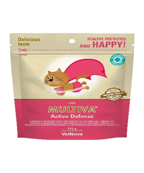 MULTIVA ACTIVE DEFENSE GATOS 45 CHEWS