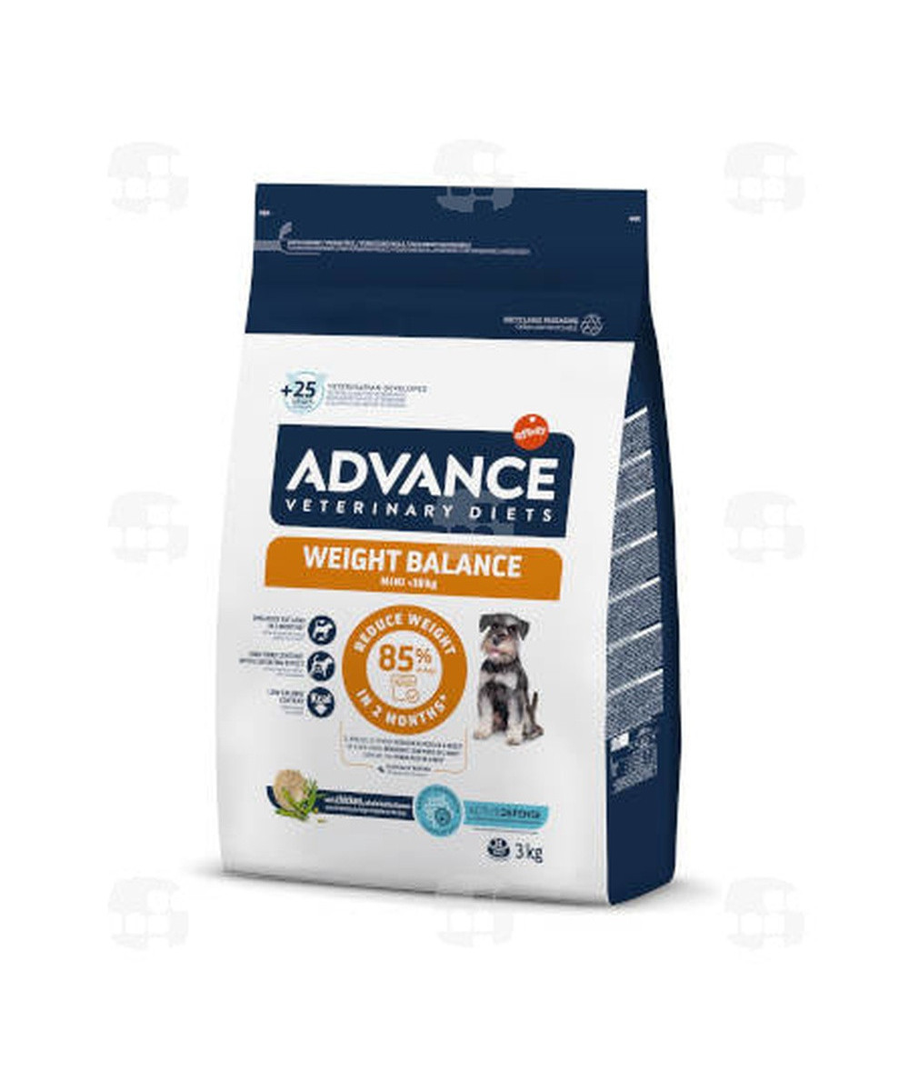 ADVANCE VETERINARY DIETS PERRO WEIGHT BA 3 KG