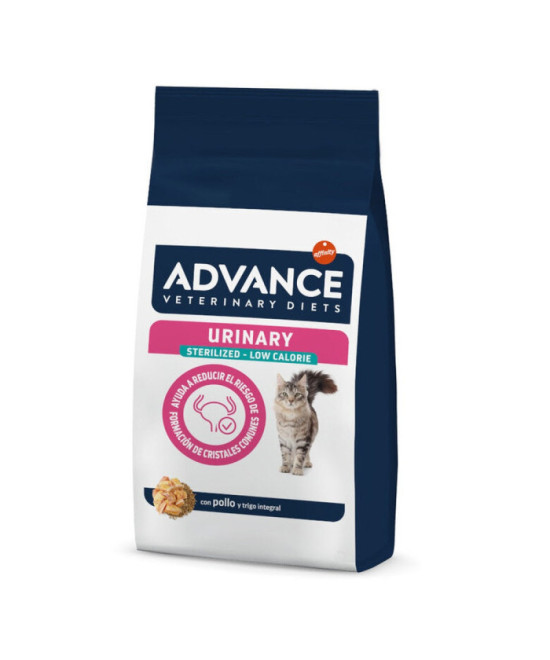 ADVANCE VETERINARY DIETS GATO STERILIZED URINARY LOW CAL 7.5 KG