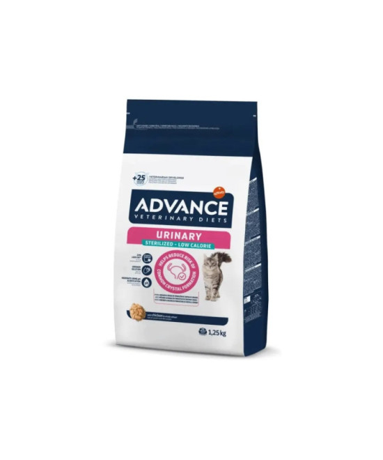 ADVANCE VETERINARY DIETS GATO ST. URINARY LOW CAL 1.25 KG