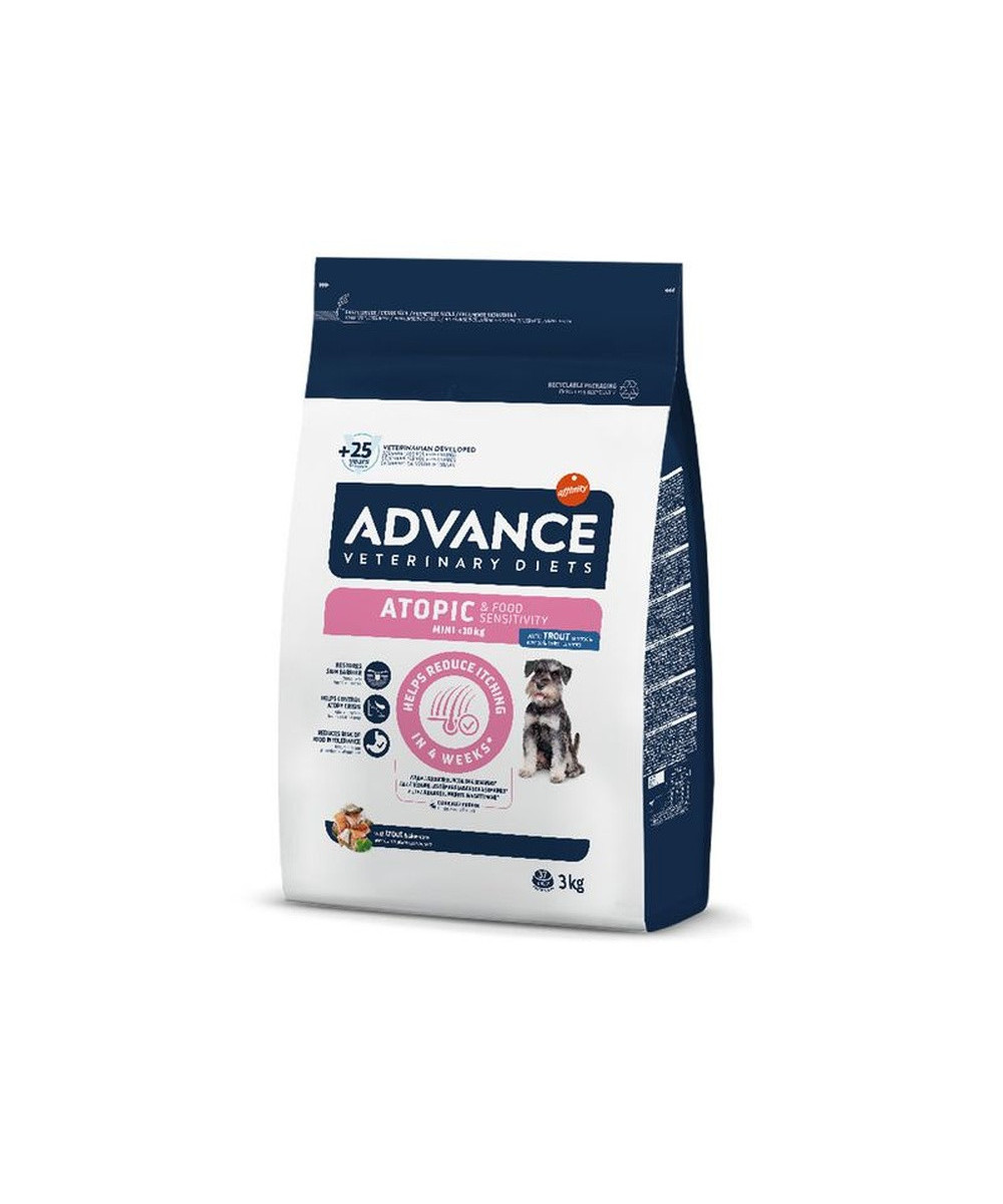 ADVANCE VETERINARY DIETS DIETS PERRO ATOPIC MINI 3.KG