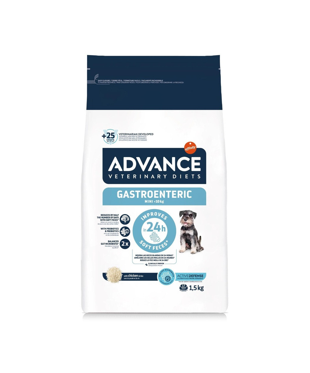 ADVANCE VETERINARY DIETS GASTROENTERIC PERRO MINI 1.5 KG