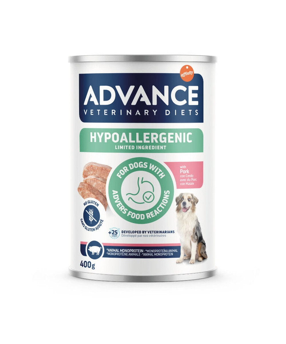 AVET HYPOALLERGENIC PORK COMIDA HUMEDA PERROS 400G
