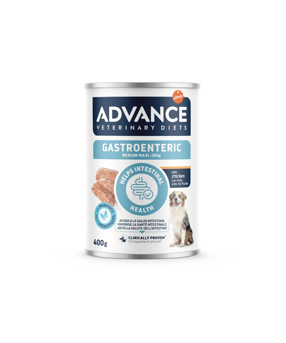 ADVANCE VETERINARY DIETS GASTRO MED/MAX COMIDA HUMEDA PERRO 400G
