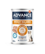 ADVANCE VETERINARY DIETS WEIGHT BALANCE MED/MAX COMIDA HUMEDA PERROS 400G