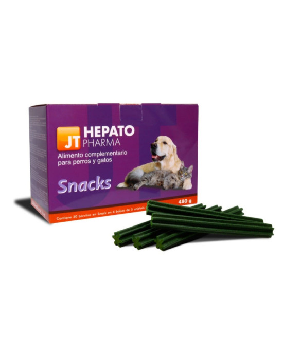 JT-HEPATO PHARMA 30 SNACKS x 16 GR
