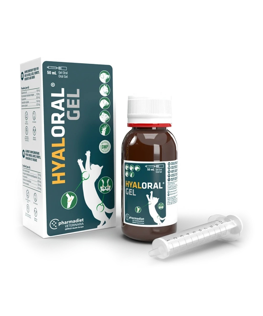 HYALORAL CACHORROS Y GATOS GEL 50 ML