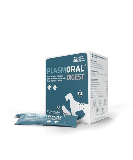PLASMORAL DIGEST 30 SOBRES RAZAS PEQUEÑAS Y MEDIANAS