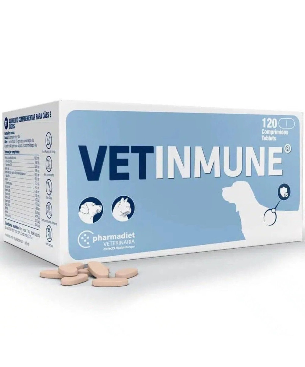VETINMUNE 120 COMPRIMIDOS
